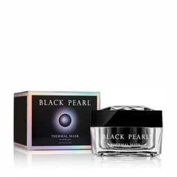 פנינה שחורה מסכה תרמית | מועשרת בויטמין אי | לכל סוגי העור | מכיל 50 מל פנינה שחורה | BLACK PEARL