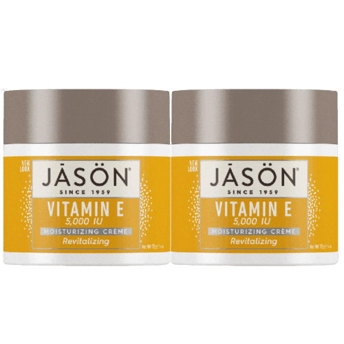 מבצע זוגי | גייסון קרם פנים | ויטמין E להחייאת העור | לעור גמיש ובריא | גייסון | JASON