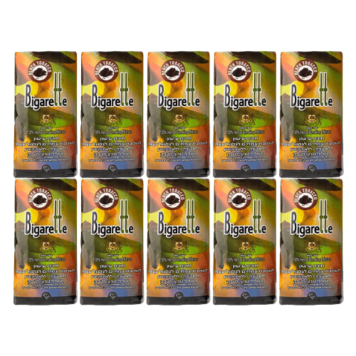 מבצע עשיריה | טבק שחור ביגארט | תערובת צמחים ללא טבק או ניקוטין | מכיל 40 גרם ביגארט | Bigarette