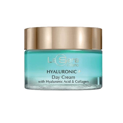 קרם יום ממצק SPF 25 | עם חומצה היאלורנית וקולגן | לעור רגיל עד יבש | מכיל 50 מל | לה סרה מילאנו | La Sera milano