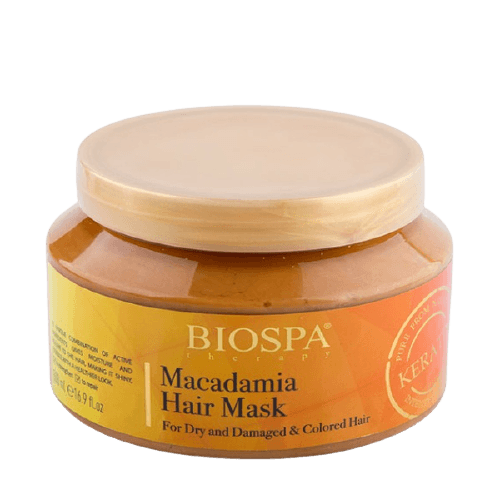 מסכת קרטין לשיער | אגוזי מקדוניה | 500 מל | ביו ספא | BIO SPA