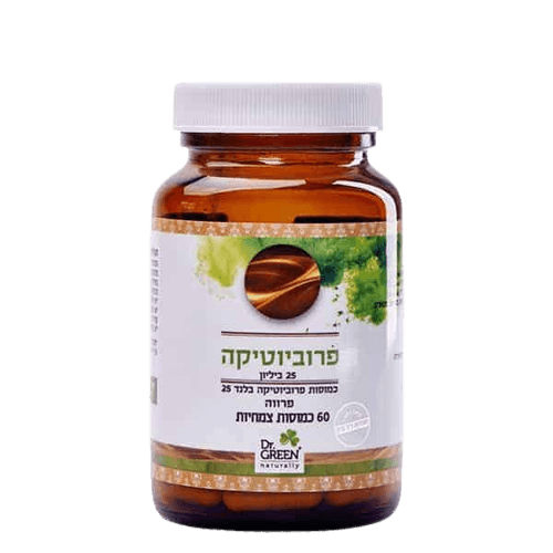 פרוביוטיקה | 25 ביליון | דר גרין | 60 כמוסות | דר גרין | Dr Green