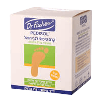 פדיסול | קרם טיפולי לכף הרגל | מכיל אלוורה | מכיל 90 גרם | מרכך ושומר על מראה כפות רגליים בריאות | דר פישר | Dr Fischer