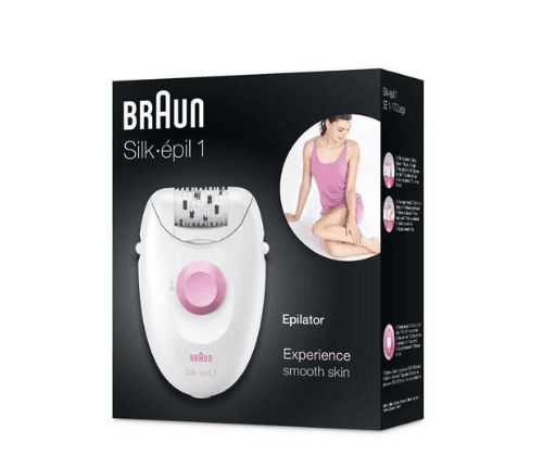 מסיר שיער | סילק אפיל | דגם SE1-170 | מסיר שערות מהשורש | silk epil | בראון | BRAUN