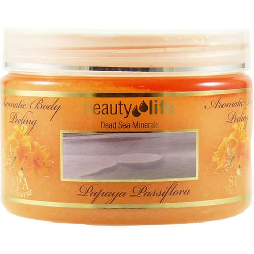 פילינג גוף ארומטי | Aromatic Body Peeling | הסרת תאים מתים | 450 גר | מכיל מינרלים מים המלח | ארומה דד סי | Aroma Dead Sea