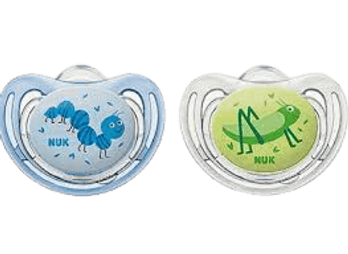 נוק | זוג מוצצים לגילאים 0-6 חודשים | Nuk Freestyle נוק | NUK