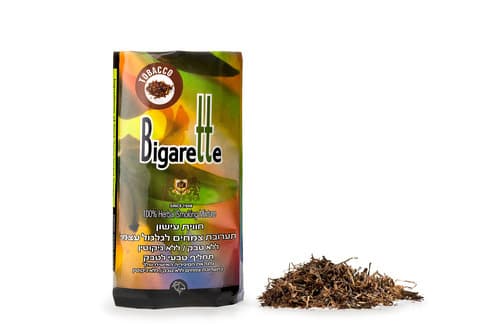 תערובת צמחים | ללא ניקוטין ביגארט | מכיל 40 גרם | תערובת צמחים | ביגארט | ביגארט | Bigarette
