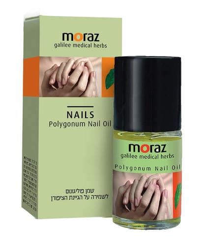 מורז ניילס | שמן פוליגונום לשמירה על היגיינת הציפורן | מכיל 14 מל | מורז | Moraz