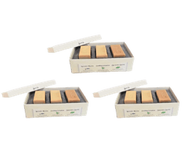 שלישיית מיני סבון טבעיים | מבית גמילה | 3 יחידות סבתא גמילה | Grandma Jamila