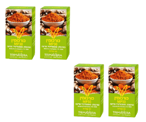 כורכומין MP30 | מכיל 240 קפליות | מבצע רביעיה | תרימה | Trima