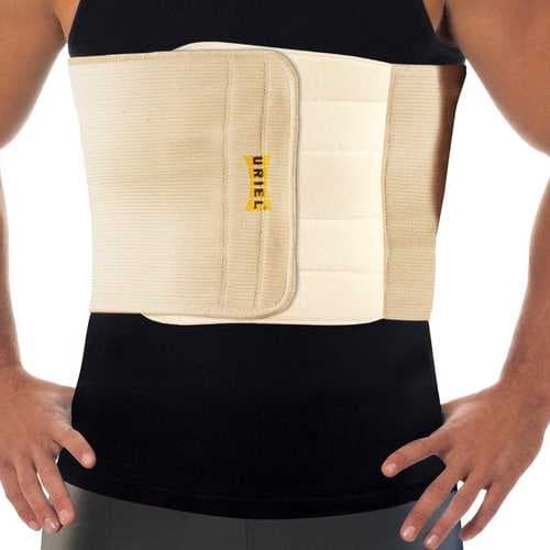 חגורה רכה לבטן ולחזה | יכול להתאים לסיוע בשיקום לאחר תאונה או פציעת בטן | מידה XL אוריאל | URIEL