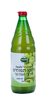 חומץ תפוחים טבעי ואורגני - 750 מל - נטורפוד