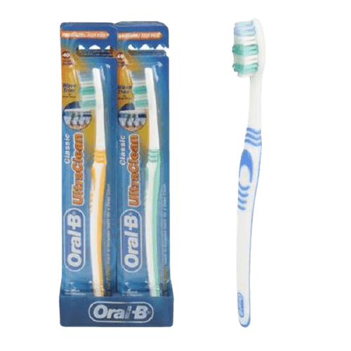 זוג מברשות שיניים | אורל בי Oral B | אורל בי