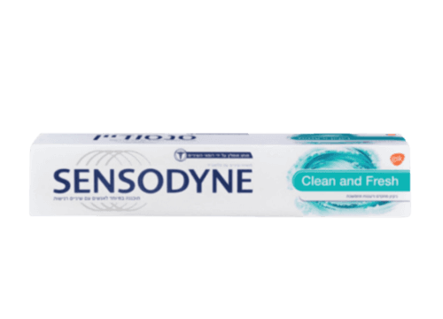 משחת שיניים סנסודין | לנקיון ורעננות מתמשכת | מכיל 75 מל | SENSODYNE | סנסודיין
