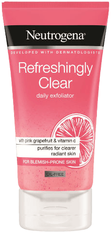 תרחיץ גרגרים לפנים | מרענן במיוחד | בניחוח אשכולית ורודה וויטמין C | ניוטרוגינה | NEUTROGENA