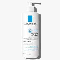 ליפיקאר תחליב גוף | להפחתת תחושת יובש | מסייע לחידוש הליפדים בעור | מכיל 400 מל | לה רוש פוזה | LA ROCHE POSAY