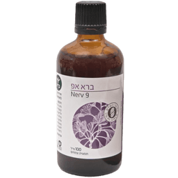 אפ | מכיל 100 מל | Nerv 9 | כשר בדץ | תמצית נוזלית נטורופתית | ברא צמחים | BARA