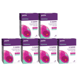 מבצע שישיה | אומגה 3 | תוסף תזונה | סדרת 9 חודשים | 360 כמוסות | אלטמן | ALTMAN