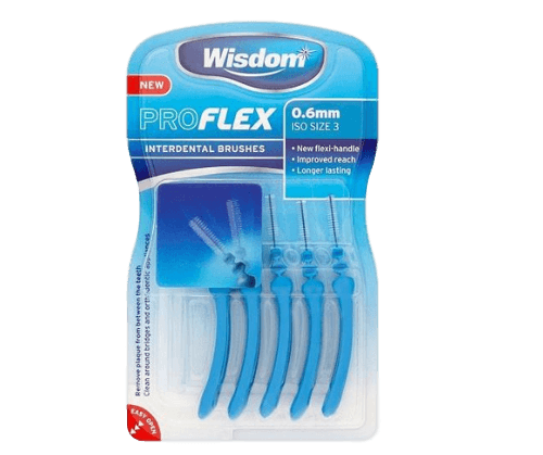 מברשות לניקוי בין השיניים - 06 מילימטר - 5 יחידות | WISDOM