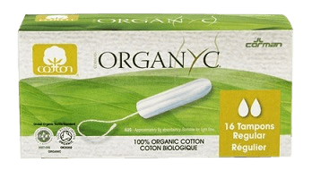 טמפון ללא מוליך - רגיל - 16 יח Organyc