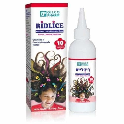 תכשיר לכינים | ללא הדברה | להשמדת כינים וביצים | מכיל 250 מל | מבית רידלייס