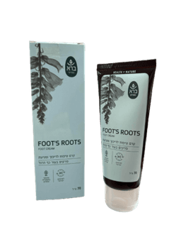 קרם לכף הרגל | ברא צמחים | פורמולה הייחודית | מעושר בתמציות צמחים | מכיל 70 מל | מבית ברא צמחים ברא צמחים | BARA