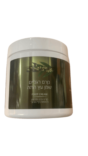 קרם רגליים | שמן עץ התה | אוס פלוס | מכיל 500 מל OS PURE NATURE | אוס טבע טהור