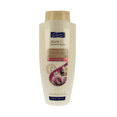 נטורל קר | מכיל 700 מל | מרכך לשיער רגיל | בשילוב תמציות יסמין ופרחי מגנוליה | Natural Care | דר פישר | Dr Fischer