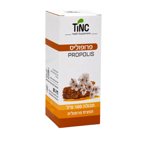 פרופוליס טק | תמצית פרופוליס | מכיל 100 מל | טינקטורה טק | Tinctura Tech