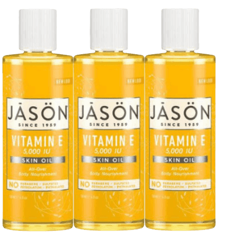 מבצע שלישיה | גייסון | שמן הזנה ויטמין E לגוף | 118 מל | JASON גייסון | JASON