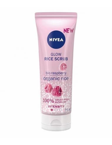 פילינג אורז לעור זוהר | מכיל 75 מל | Glow Rice Scrub | ניוואה | NIVEA