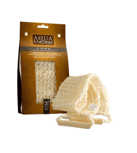 אקווה מסג | רצועת עיסוי גב סיזל | לעיסוי נמרץ | UOMO-MASSAGGIO ENERGICO