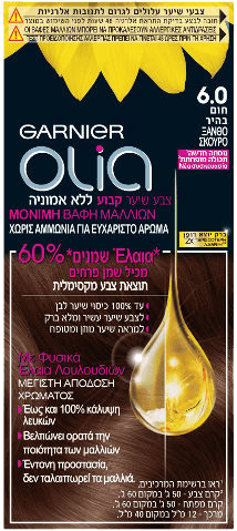 אוליה | צבע שיער | חום בהיר 60