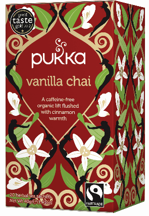 צאי וניל | חליטת צמחים אורגנית | פוקה | PUKKA