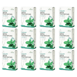 מארז שתיים עשרה | פדים לניקוי רעלים מהדורת מנטה | 100 אורגני | BIO GREEN ביו גרין | Bio Green