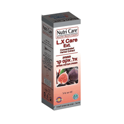 תמצית אלאקסקר | תערובת צמחים |מכיל 50 מל | LX Care Ext| Concentraded Herbal Extract | נוטרי קר | Nutri Care
