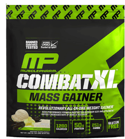 גיינר | מכיל אבקת חלבון | טעם בננה | מכיל 544 קג | Combat XL Mass Gainer | מאסל פארם | כשר | מאסל פארם | MusclePharm