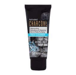 FACE CLEANSER | גל ניקוי לפנים | בשילוב פחם | 150 מל | SPAPharma