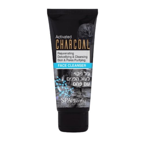 FACE CLEANSER | גל ניקוי לפנים | בשילוב פחם | 150 מל | SPAPharma