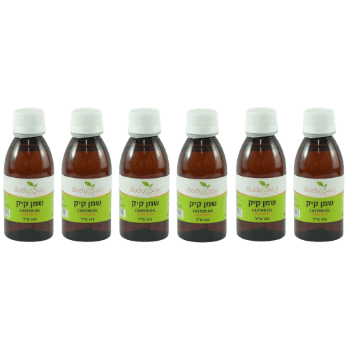 מארז שישייה | שמן קיק | מכיל 125 מל | איכות מעולה | לשימוש חיצוני בלבד | Body Soul