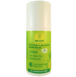 וולדה | דאודורנט לימון | רענון והגנה ל24 שעות | רול און וולדה | Weleda