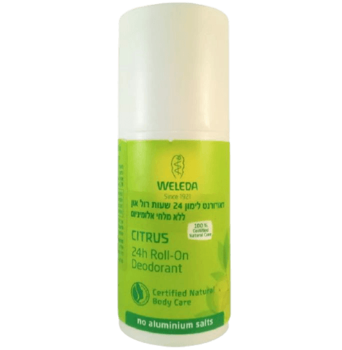 וולדה | דאודורנט לימון | רענון והגנה ל24 שעות | רול און וולדה | Weleda