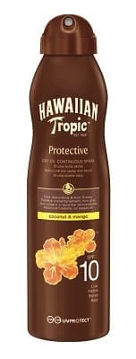 שמן יבש בספריי SPF10 | מכיל 180 מל | Hawaiian Tropic