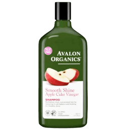 אבלון אורגניקס שמפו חומץ תפוחים | 325 מל | השמפו מנקה בעדינות | מעשיר בלחות לשיער רך בריא וזוהר אבלון אורגניקס | AVALON ORGANICS