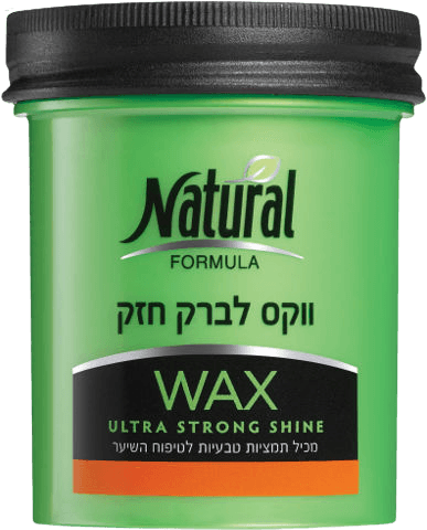 נטורל פורמולה | ווקס לברק חזק | מכיל 120 מל