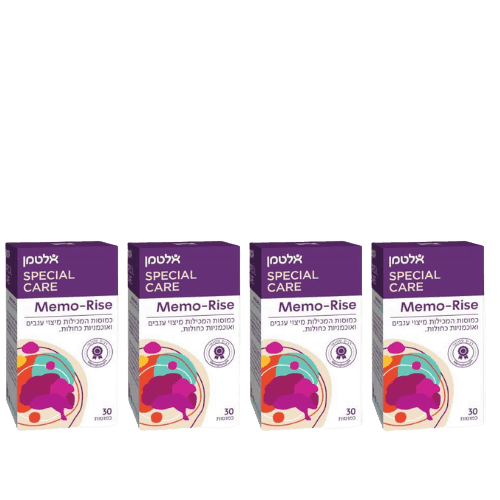 מבצע רביעיה | Memo Rise | ממורייז | 120 כמוסות | אלטמן | ALTMAN