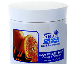 סי אוף ספא | מלח פילינג לגוף | בריח תפוז וקינמון | 500מל | מתאים לכל סוגי העור | משאיר את העור חלק ורענן לאורך זמן סי אוף ספא | Sea Of Spa