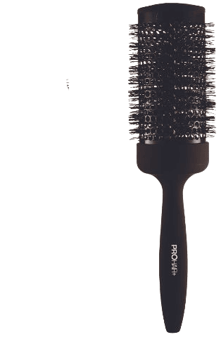 מברשת שיער | פן קרמית | מקצועית לפן | מבית פרו אייר פלוס | 53 ממ | מניעת חשמל סטטי פרוהייר | PROHAIR