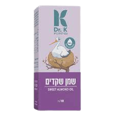 שמן שקדים | 100 צמחי | מכיל 100 מל | Dr K | דר קיי