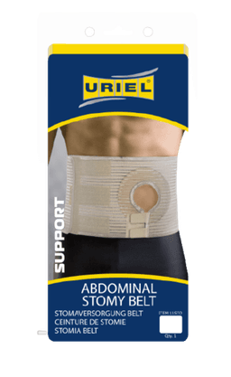 חגורת בטן לאחר ניתוח קולוסטומי | ITEM 11STO | מידה XXL | אוריאל אוריאל | URIEL